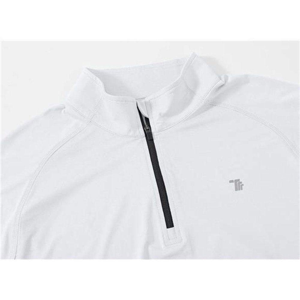Men's Long Sleeve Polo Golf Shirt UPF 50 Quick Dry - Picture 4 of 7